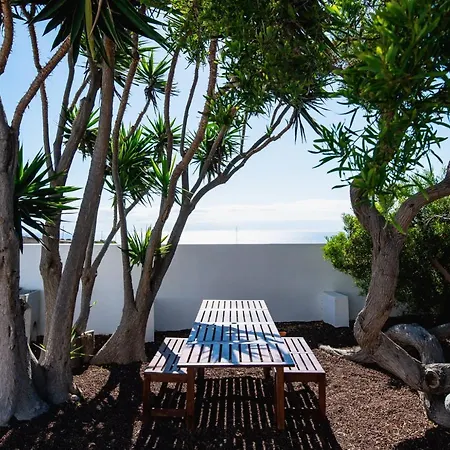 House With Free Wi-Fi In A Shared Farm, Bbq, Community Pool In Tenerife